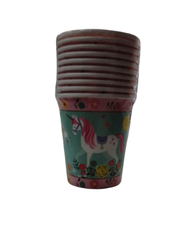 VASO UNICORNIO (10 UNIDADES)