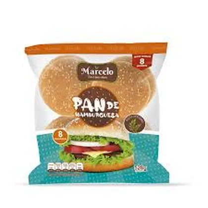 PAN HAMBURGUESA 8 UNID