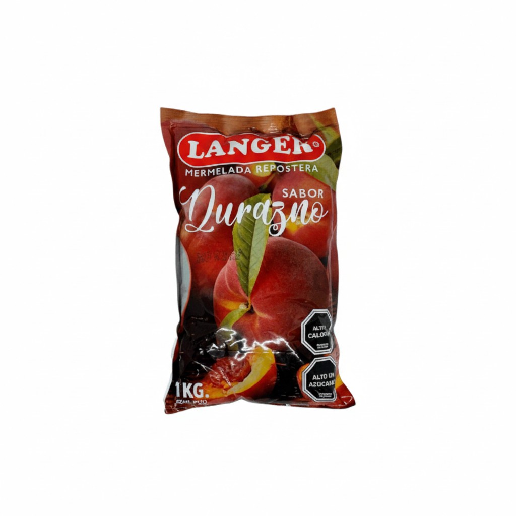 MERMELADA REPOSTERA DURAZNO BOLSA 1 KG