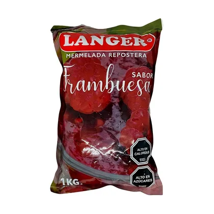 MERMELADA REPOSTERA FRAMBUESA BOLSA 1 KG