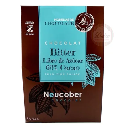NEUCOBER BITTER 60% CACAO 809 SIN AZUCAR