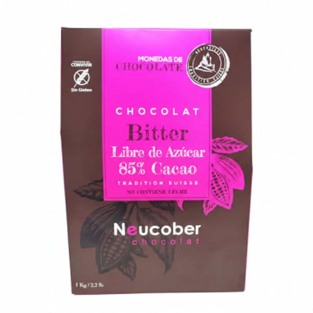 NEUCOBER BITTER 85% CACAO 833 SIN AZUCAR