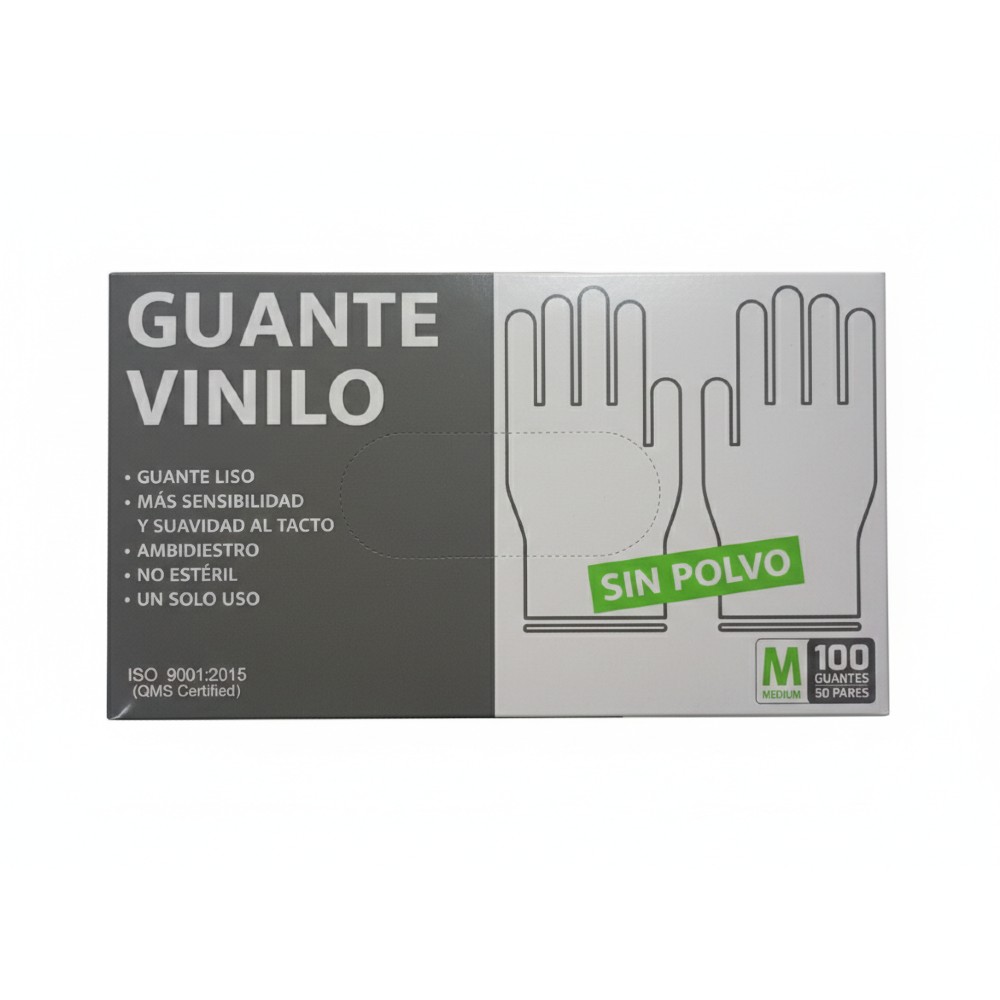 GUANTE VINILO M