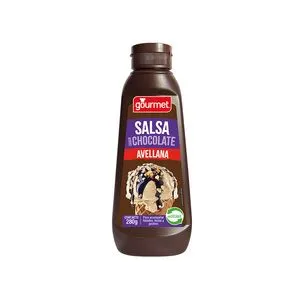 SALSA DE CHOCOLATE AVELLANAS 280G GOURMET