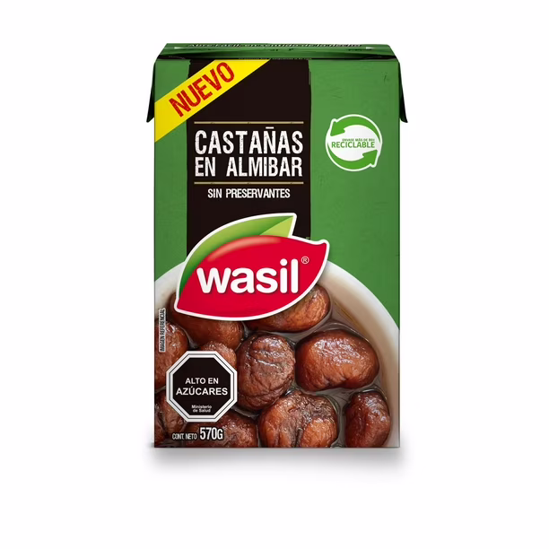 CASTANAS EN ALMIBAR WASIL 570G
