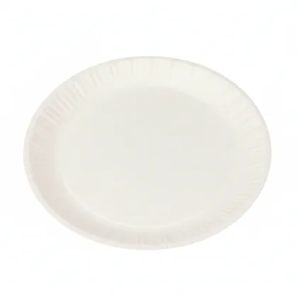 PLATO BLANCO CARTULINA N2 (250 UNIDADES)