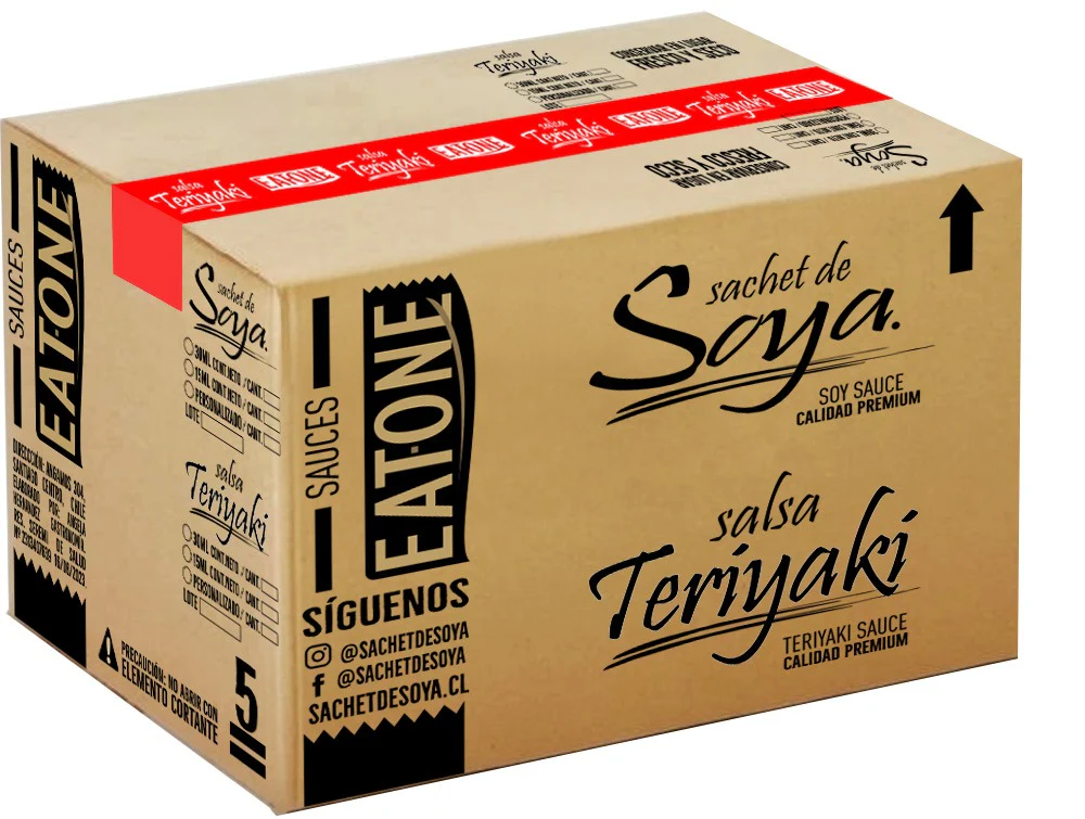 CAJA TERIYAKI PREMIUM 250 UNIDADES