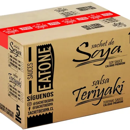 CAJA TERIYAKI PREMIUM 250 UNIDADES
