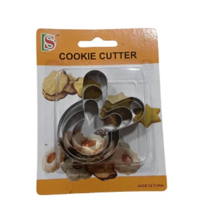 CORTADOR DE GALLETAS 3 PCS YR1801