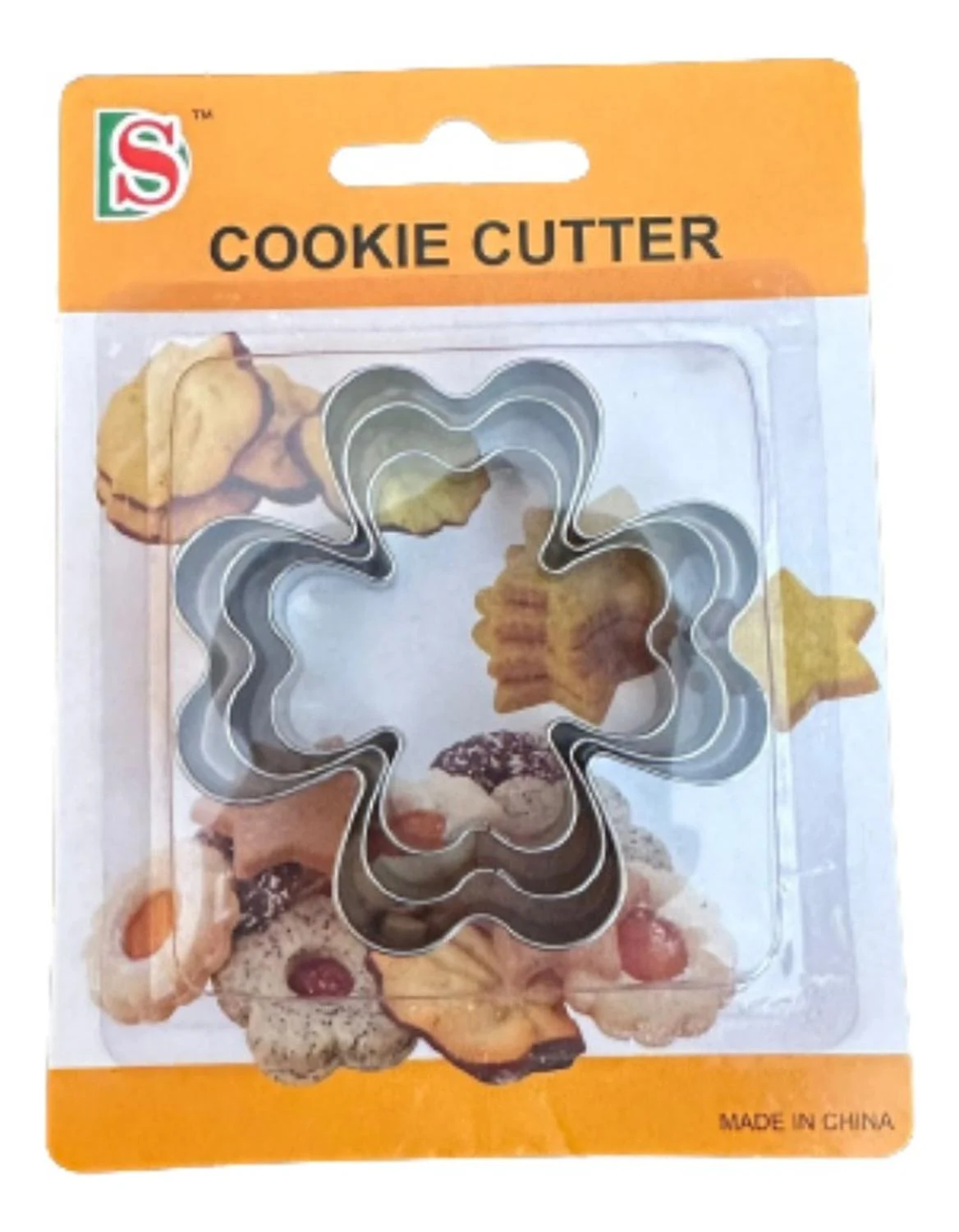 CORTADOR DE GALLETAS TREBOL 5 PCS C182