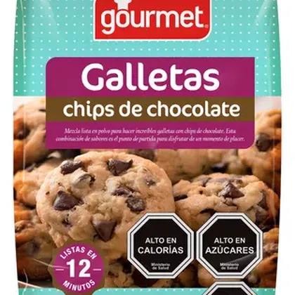 PREMEZCLA GALLETA CHIPS CHOCOLATE GOURMET 450G