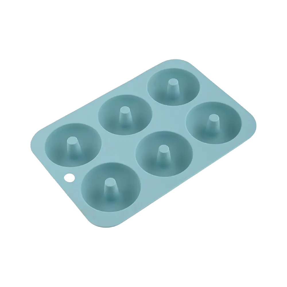MOLDE DONUTS SILICONA X6