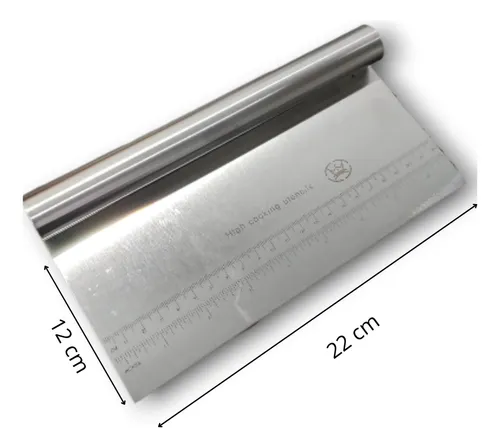 ESPATULA METALICA CON MEDIDA 22CM