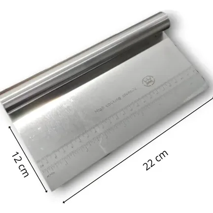 ESPATULA METALICA CON MEDIDA 22CM