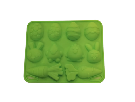 MOLDE SILICONA YK-981 verde chico