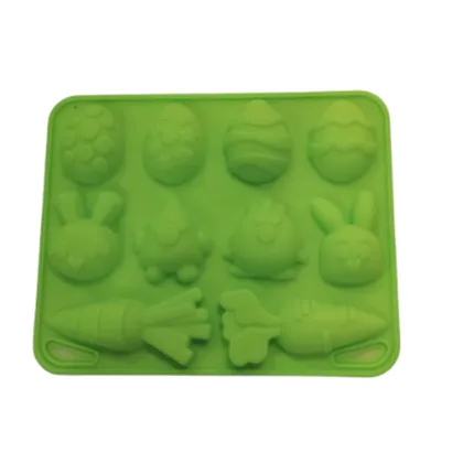 MOLDE SILICONA YK-981 verde chico